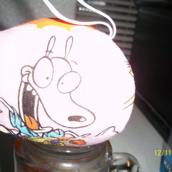 2 2.5" Nicktoons Car/decor/tote bag Hanging Cubes-Handmade - Picture 8 of 9